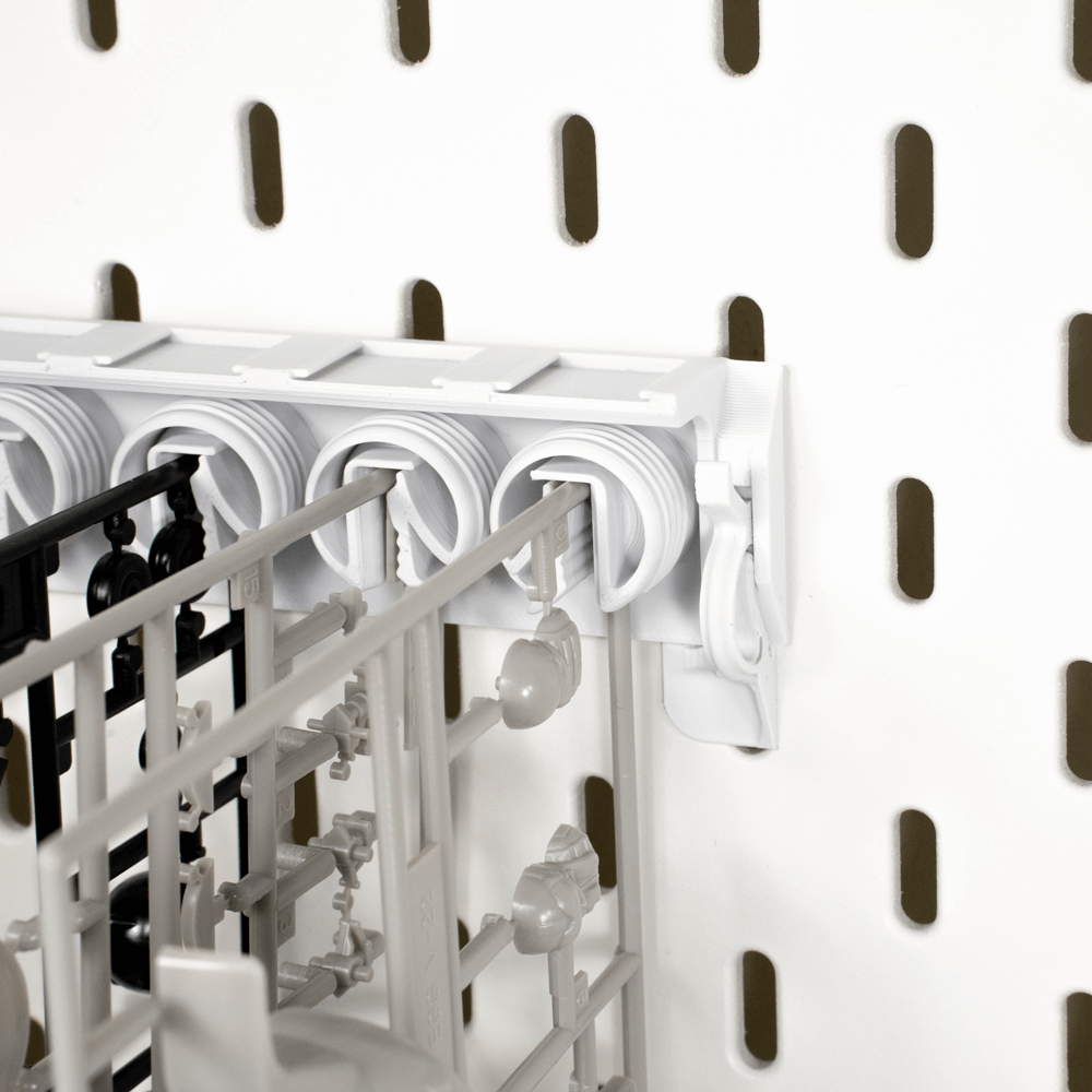 Netherbuilds universal sprue holder clips Ikea Skadis mounts